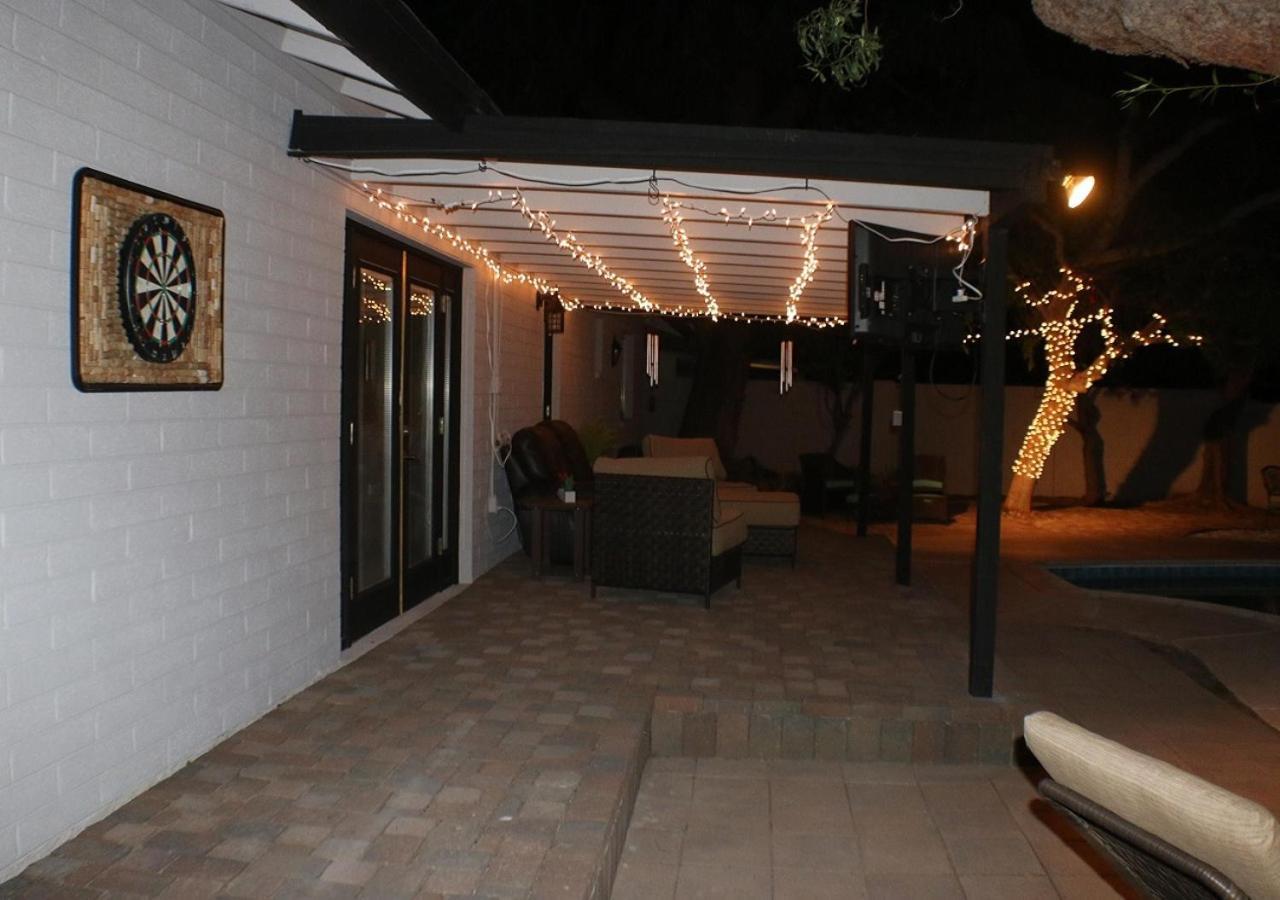 הוילה Tempe Escape With Heated Pool, Billiards & Firepit Fun מראה חיצוני תמונה
