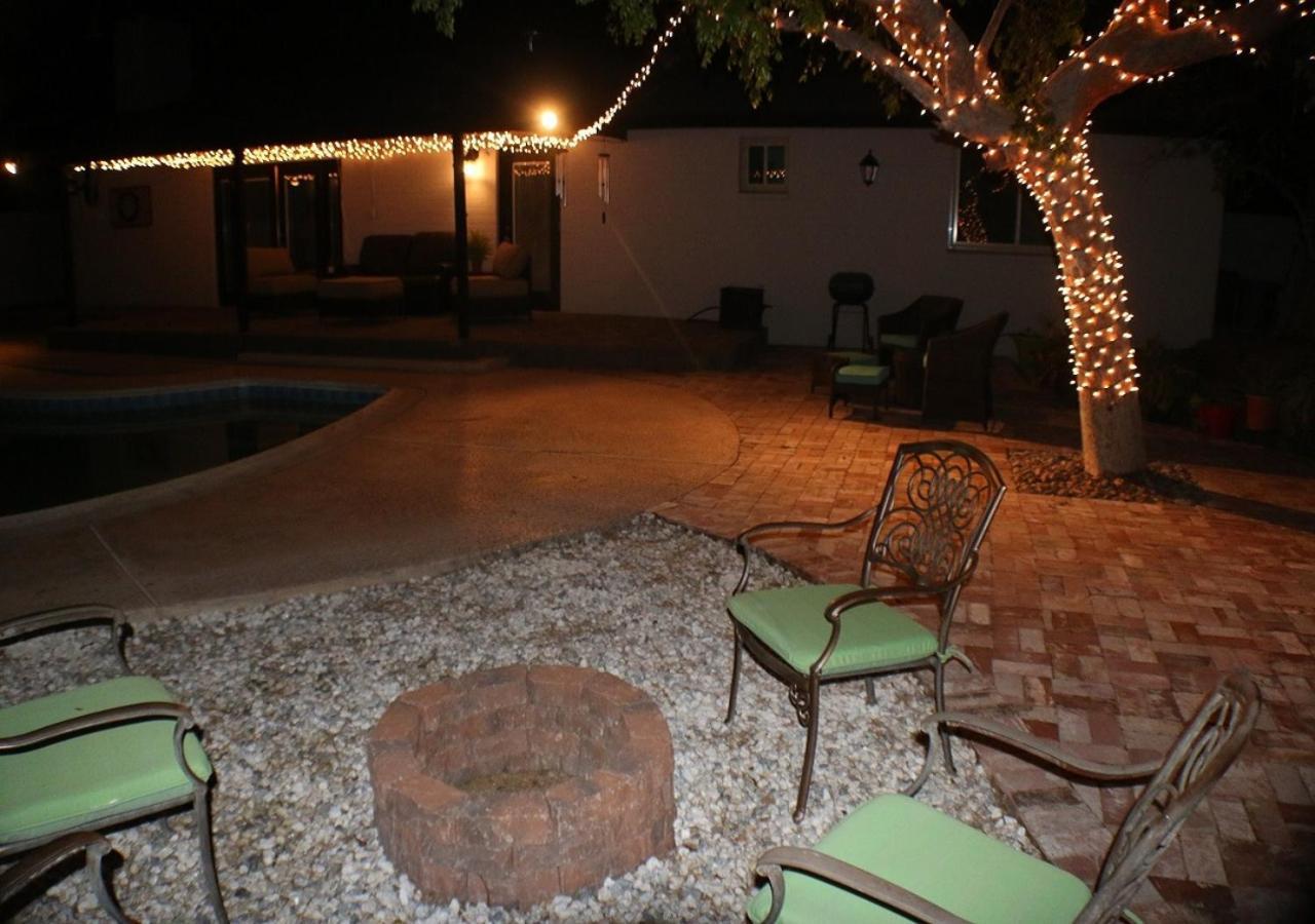הוילה Tempe Escape With Heated Pool, Billiards & Firepit Fun מראה חיצוני תמונה