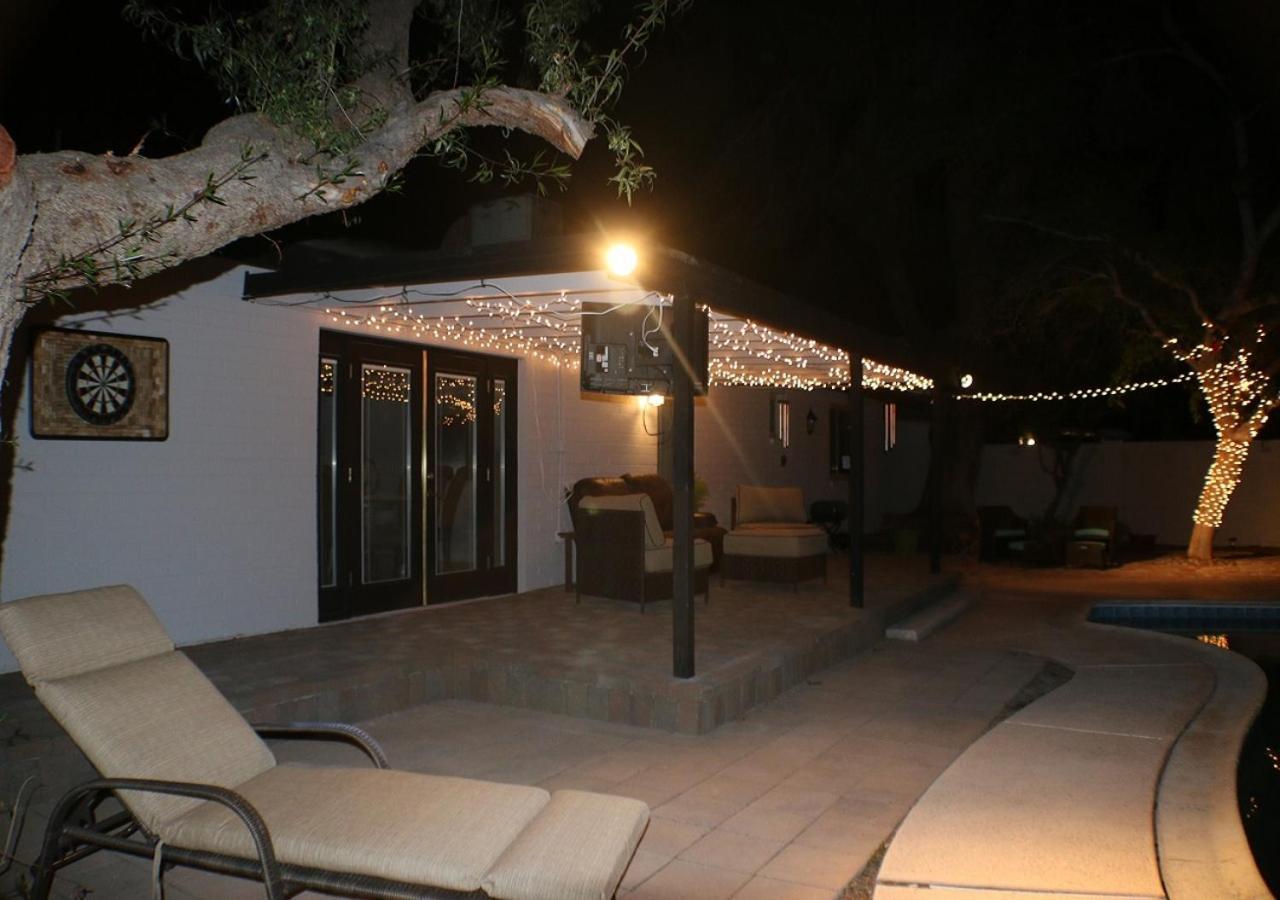 הוילה Tempe Escape With Heated Pool, Billiards & Firepit Fun מראה חיצוני תמונה