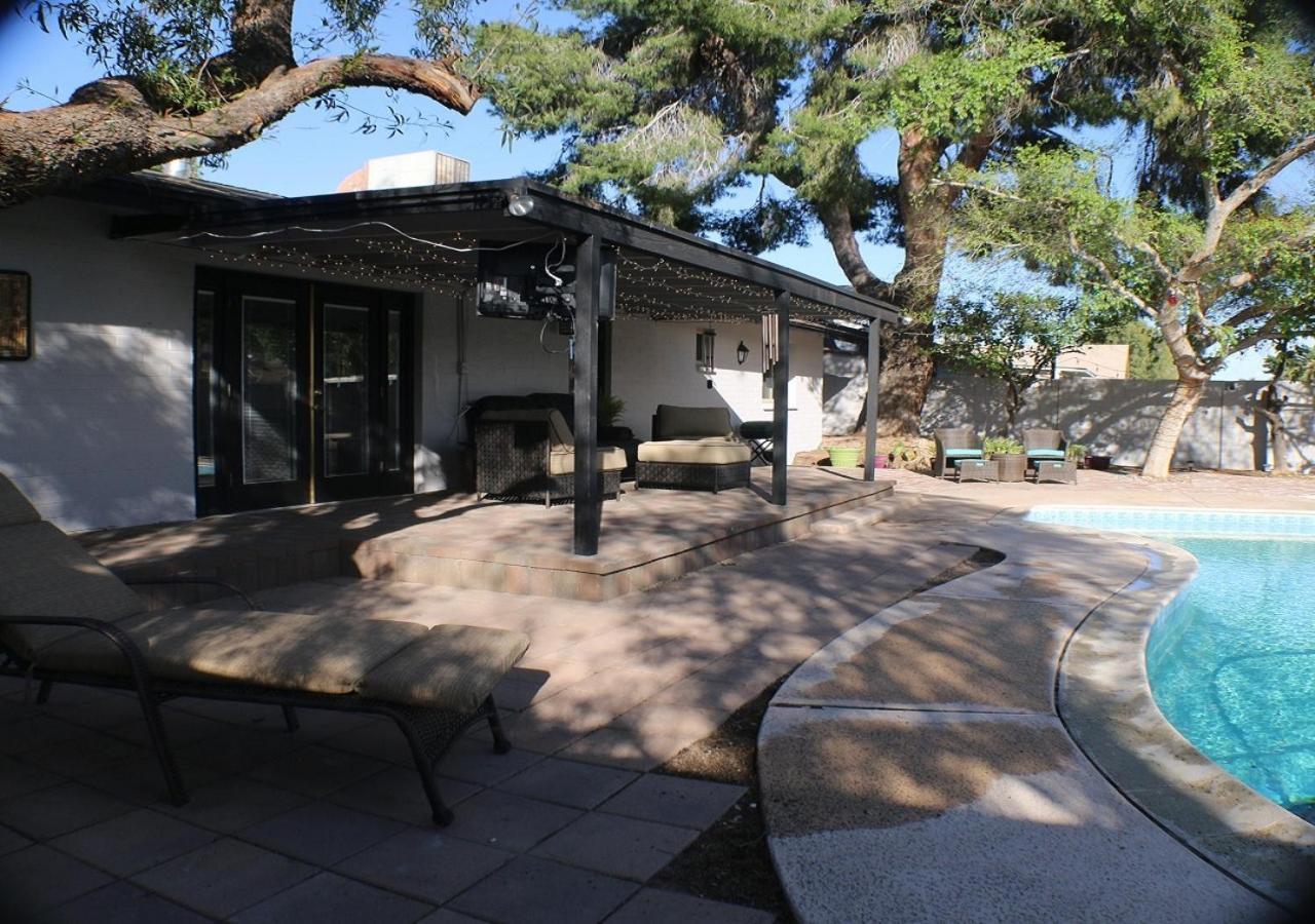הוילה Tempe Escape With Heated Pool, Billiards & Firepit Fun מראה חיצוני תמונה