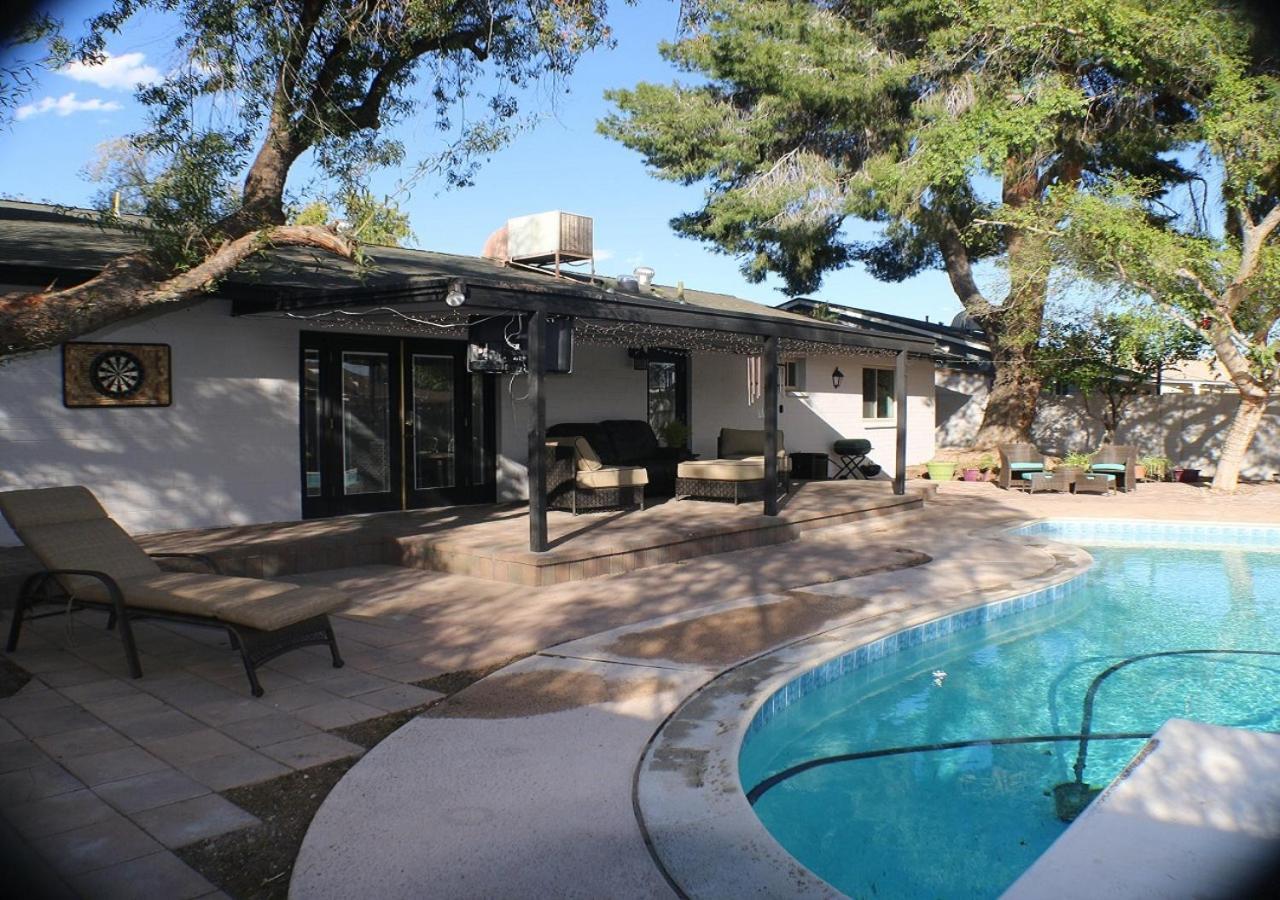 הוילה Tempe Escape With Heated Pool, Billiards & Firepit Fun מראה חיצוני תמונה